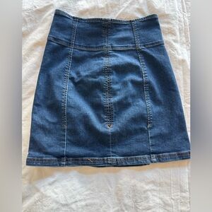 Free People Denim Mini Skirt, size 2